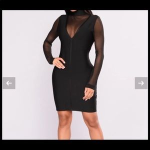 fashion nova bandage dress